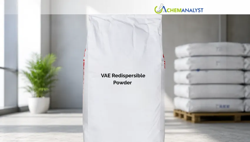 US VAE Redispersible Powder Prices Decline as Buyers Maintain Lean Inventories